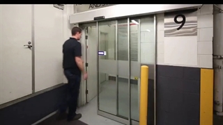 نصب درب شیشه ای اتوماتیک