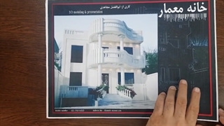 خانه دوبلکس با نمای نئوکلاسیک و ابعاد 27×10/80