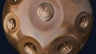 آموزش آهنگ Ezal با هنگدرام به همراه تبلجر تصویری