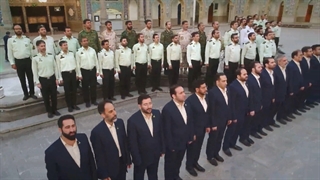 اجرای همخوانی اسماء الحسنی توسط گروه محمد رسول الله(ص)