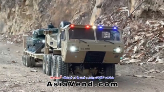 تانگ جنگی کنترلی و تریلی آرسی