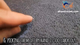 رفع پرز دادن فرش