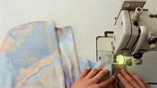 آموزش کشدوزی مچ آستین