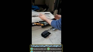 نصب جک صندوق برقی لندکروز-گندم کار