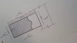 نقشه دوبلکس 130 متری با ابعاد 22×10