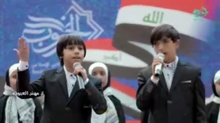 سرود سلام فرمانده در بصره عراق به عربی با تصاویری از حاج قاسم عزیز