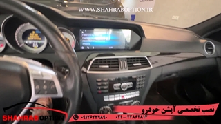 آینه تاشوبرقیc200ودوربین دنده عقب بنز