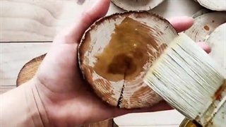 روغن زدن ظروف چوبی