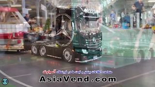 مانور تریلی های کننرلی زیبا | ACTROS