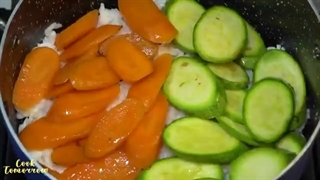 طرز تهیه ته چین سبزیجات (مجله پاورقی)