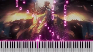 Legends Never Die (ft. Against The Current) League of Legends | Piano Ver. پیانو