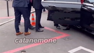 ویدیوی منتشر شده از تهیونگ در فشن شوی برند سلین در پاریس