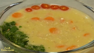 مواد اولیه سوپ ماست و هویج