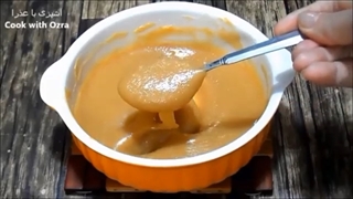طرز تهیه دولسه دلچه،سس کاراملی