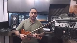 آموزش ویلن بداهه نوازی های ساده شوشتری ایمان ملکی