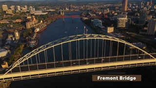 نمایی از شهر پورتلند ایالت اورگان - آکادمی روان