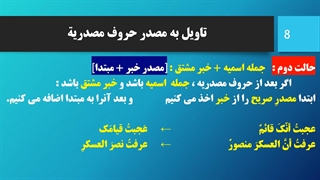 درس بیست و هفتم : تجزیه و ترکیب مُنَاجَاةُ التَّائِبِینَ (8)