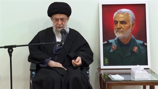 دیدار خانواده و اعضای ستاد بزرگداشت سردار شهید سلیمانی با رهبر معظم انقلاب