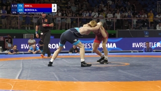 18 FS - 60 kg A NINI (ITA) v A BERISHA (KOS)