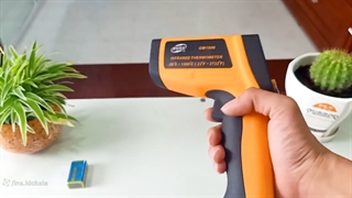 آموزش و نحوه استفاده از ترمومتر لیزریبنتک BENETECH GM1500