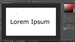 آموزش فتوشاپ از مقدماتی تا پیشرفته [درس 28] - نوشتن متن بخش اول