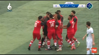 صحنه های داوری بازی چوکای تالش - آرمان گهر سیرجان