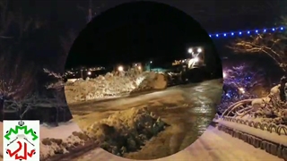 تلاش اکیپ های برف روبی و خدمات شهری شهرداری فریدونشهر