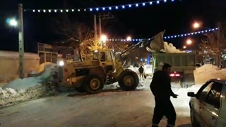 بارگیری برف انباشته