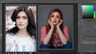 آموزش فتوشاپ: تکنیک تغییر چهره